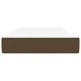 Pocket spring mattress dark brown fabric 90x190x20 cm by vidaXL, Mattresses - Ref: Foro24-347697, Price: 124,12 €, Discount: %
