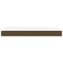Pocket spring mattress dark brown fabric 90x190x20 cm by vidaXL, Mattresses - Ref: Foro24-347697, Price: 124,12 €, Discount: %