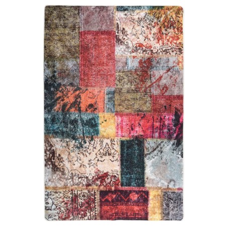 Alfombra lavable patchwork antideslizante multicolor 80x150 cm de vidaXL, Alfombras - Ref: Foro24-337964, Precio: 29,51 €, De...
