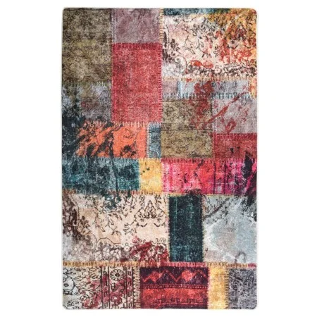 Alfombra lavable patchwork antideslizante multicolor 80x150 cm de vidaXL, Alfombras - Ref: Foro24-337964, Precio: 28,93 €, De...