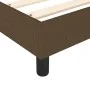 Box spring bed with dark brown fabric mattress 90x190 cm by vidaXL, Beds and slatted bases - Ref: Foro24-3144040, Price: 253,...