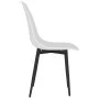Esszimmerstühle 4 Einheiten weiß PP von vidaXL, Essstühle - Ref: Foro24-338043, Preis: 160,89 €, Rabatt: %
