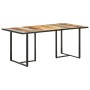 Mesa de comedor de madera maciza reciclada 180 cm de vidaXL, Mesas de cocina y de comedor - Ref: Foro24-320696, Precio: 281,4...