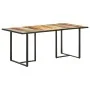 Recycled solid wood dining table 180 cm by vidaXL, Kitchen and dining tables - Ref: Foro24-320696, Price: 276,23 €, Discount: %