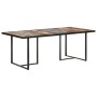 Mesa de comedor de madera maciza reciclada 200 cm de vidaXL, Mesas de cocina y de comedor - Ref: Foro24-320698, Precio: 379,1...