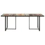Mesa de comedor de madera maciza reciclada 200 cm de vidaXL, Mesas de cocina y de comedor - Ref: Foro24-320698, Precio: 371,8...