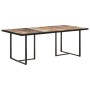 Mesa de comedor de madera maciza reciclada 200 cm de vidaXL, Mesas de cocina y de comedor - Ref: Foro24-320698, Precio: 379,1...