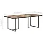 Mesa de comedor de madera maciza reciclada 200 cm de vidaXL, Mesas de cocina y de comedor - Ref: Foro24-320698, Precio: 371,8...