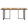 Mesa de comedor madera de mango rugosa 180 cm de vidaXL, Mesas de cocina y de comedor - Ref: Foro24-320695, Precio: 244,36 €,...
