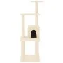 Rascador para gatos con postes de sisal crema 105 cm de vidaXL, Mobiliario para gatos - Ref: Foro24-171466, Precio: 43,67 €, ...