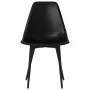 Sillas de comedor 4 unidades negras PP de vidaXL, Sillas de comedor - Ref: Foro24-338045, Precio: 132,75 €, Descuento: %