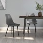 Sillas de comedor 2 unidades gris PP de vidaXL, Sillas de comedor - Ref: Foro24-338046, Precio: 95,32 €, Descuento: %
