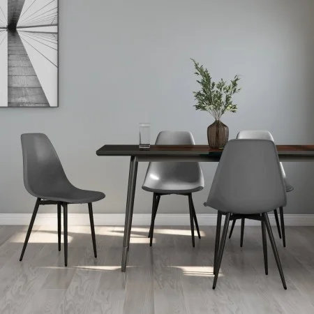 Sillas de comedor 4 unidades gris PP de vidaXL, Sillas de comedor - Ref: Foro24-338047, Precio: 157,84 €, Descuento: %