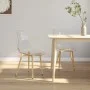 Sillas de comedor 2 unidades transparente PET de vidaXL, Sillas de comedor - Ref: Foro24-338062, Precio: 102,92 €, Descuento: %
