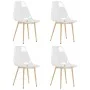 Sillas de comedor 4 unidades transparente PET de vidaXL, Sillas de comedor - Ref: Foro24-338063, Precio: 149,06 €, Descuento: %
