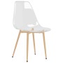 Sillas de comedor 4 unidades transparente PET de vidaXL, Sillas de comedor - Ref: Foro24-338063, Precio: 150,16 €, Descuento: %
