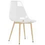 Sillas de comedor 4 unidades transparente PET de vidaXL, Sillas de comedor - Ref: Foro24-338063, Precio: 149,06 €, Descuento: %