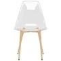Sillas de comedor 4 unidades transparente PET de vidaXL, Sillas de comedor - Ref: Foro24-338063, Precio: 149,06 €, Descuento: %