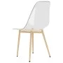 Sillas de comedor 4 unidades transparente PET de vidaXL, Sillas de comedor - Ref: Foro24-338063, Precio: 149,06 €, Descuento: %