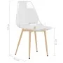 Sillas de comedor 4 unidades transparente PET de vidaXL, Sillas de comedor - Ref: Foro24-338063, Precio: 149,06 €, Descuento: %