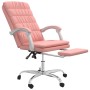 Silla de oficina reclinable cuero sintético rosa de vidaXL, Sillas de oficina - Ref: Foro24-349657, Precio: 118,58 €, Descuen...