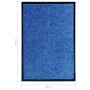 Felpudo lavable azul 40x60 cm de vidaXL, Felpudos - Ref: Foro24-323439, Precio: 22,45 €, Descuento: %