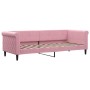 Sofá cama con colchón terciopelo rosa 80x200 cm de vidaXL, Camas y somieres - Ref: Foro24-3197743, Precio: 318,16 €, Descuent...