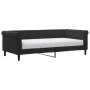 Sofá cama con colchón terciopelo negro 90x190 cm de vidaXL, Camas y somieres - Ref: Foro24-3197762, Precio: 309,35 €, Descuen...
