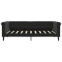 Sofá cama con colchón terciopelo negro 90x190 cm de vidaXL, Camas y somieres - Ref: Foro24-3197762, Precio: 309,35 €, Descuen...