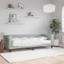 Sofá cama con colchón terciopelo gris claro 80x200 cm de vidaXL, Camas y somieres - Ref: Foro24-3197740, Precio: 313,33 €, De...