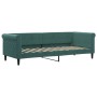 Sofá cama con colchón terciopelo verde oscuro 80x200 cm de vidaXL, Camas y somieres - Ref: Foro24-3197742, Precio: 320,27 €, ...