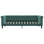 Sofá cama con colchón terciopelo verde oscuro 80x200 cm de vidaXL, Camas y somieres - Ref: Foro24-3197742, Precio: 320,27 €, ...