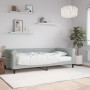 Sofá cama con colchón terciopelo gris claro 100x200 cm de vidaXL, Camas y somieres - Ref: Foro24-3197754, Precio: 344,12 €, D...