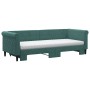Sofá cama nido con colchón terciopelo verde oscuro 80x200 cm de vidaXL, Camas y somieres - Ref: Foro24-3197790, Precio: 423,2...