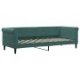 Sofá cama nido con colchón terciopelo verde oscuro 80x200 cm de vidaXL, Camas y somieres - Ref: Foro24-3197790, Precio: 423,2...