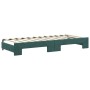Sofá cama nido con colchón terciopelo verde oscuro 80x200 cm de vidaXL, Camas y somieres - Ref: Foro24-3197790, Precio: 423,2...