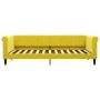 Sofá cama con colchón terciopelo amarillo 90x200 cm de vidaXL, Camas y somieres - Ref: Foro24-3197752, Precio: 310,05 €, Desc...