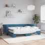 Sofá cama nido con colchón terciopelo azul 80x200 cm de vidaXL, Camas y somieres - Ref: Foro24-3197787, Precio: 417,44 €, Des...