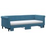 Sofá cama nido con colchón terciopelo azul 80x200 cm de vidaXL, Camas y somieres - Ref: Foro24-3197787, Precio: 417,44 €, Des...