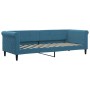 Sofá cama nido con colchón terciopelo azul 80x200 cm de vidaXL, Camas y somieres - Ref: Foro24-3197787, Precio: 417,44 €, Des...