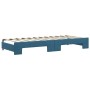 Sofá cama nido con colchón terciopelo azul 80x200 cm de vidaXL, Camas y somieres - Ref: Foro24-3197787, Precio: 417,44 €, Des...