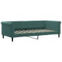 Sofá cama nido con colchón terciopelo verde oscuro 90x200 cm de vidaXL, Camas y somieres - Ref: Foro24-3197797, Precio: 444,1...
