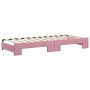 Sofá cama nido con colchón terciopelo rosa 80x200 cm de vidaXL, Camas y somieres - Ref: Foro24-3197791, Precio: 427,21 €, Des...