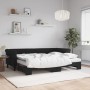 Sofá cama nido con colchón terciopelo negro 80x200 cm de vidaXL, Camas y somieres - Ref: Foro24-3197792, Precio: 418,59 €, De...