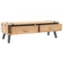 Mueble de TV madera maciza de abeto 110x33x35 cm de vidaXL, Muebles TV - Ref: Foro24-339299, Precio: 104,68 €, Descuento: %