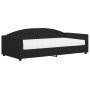 Sofá cama con colchón tela negro 100x200 cm de vidaXL, Camas y somieres - Ref: Foro24-3197177, Precio: 341,70 €, Descuento: %
