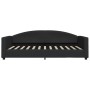 Sofá cama con colchón tela negro 100x200 cm de vidaXL, Camas y somieres - Ref: Foro24-3197177, Precio: 341,70 €, Descuento: %
