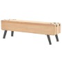 Mueble de TV madera maciza de abeto 110x33x35 cm de vidaXL, Muebles TV - Ref: Foro24-339299, Precio: 104,68 €, Descuento: %
