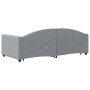 Sofá cama nido tela gris claro 90x190 cm de vidaXL, Camas y somieres - Ref: Foro24-3197198, Precio: 242,29 €, Descuento: %