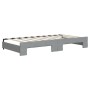 Sofá cama nido tela gris claro 90x190 cm de vidaXL, Camas y somieres - Ref: Foro24-3197198, Precio: 242,29 €, Descuento: %